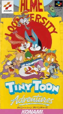 Tiny Toon Adventures (Japan) (Rev 1) box cover front